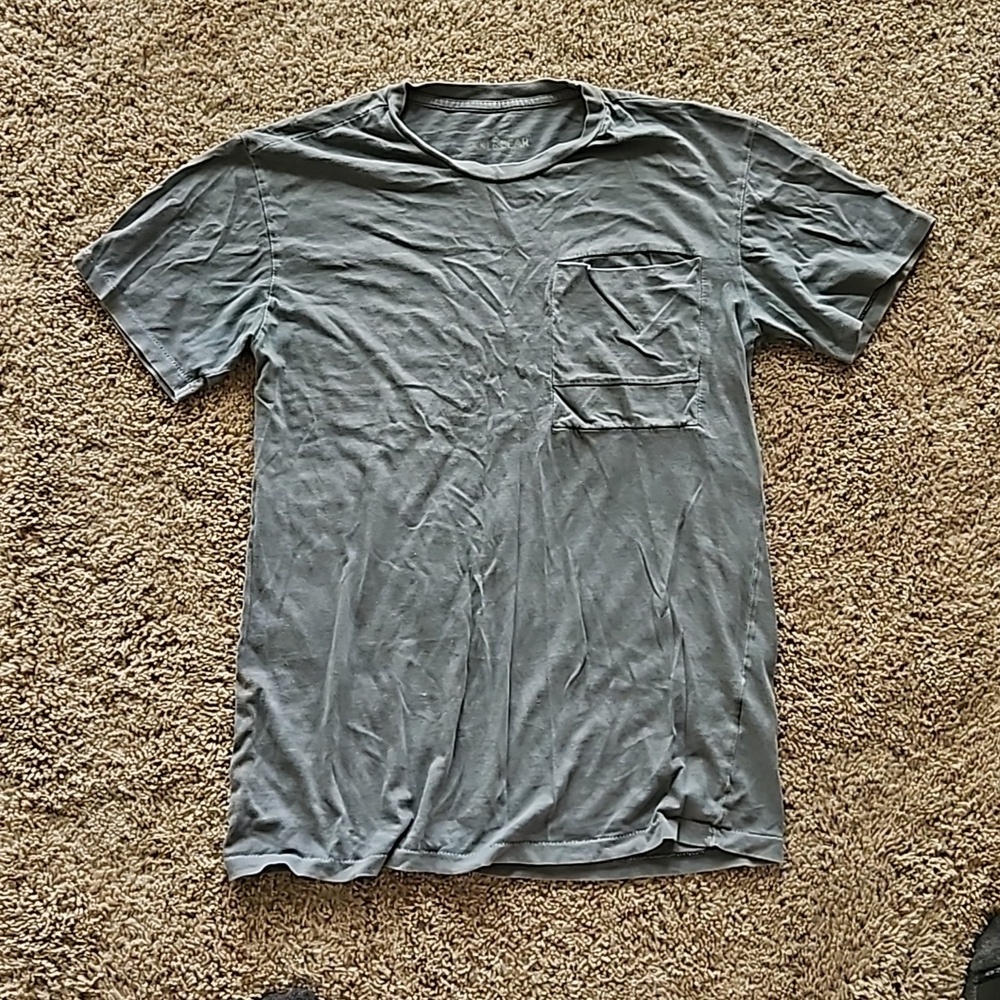 Pull&Bear Gray basic T shirt, size S